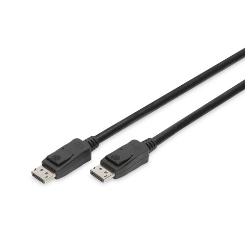 AK-340106-010-S Digitus 1.4 DisplayPort- Kabel DP-Stecker/Stecker 1m bis 8K Produktbild