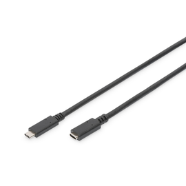 AK-300210-015-S Digitus USB Type C Verlängerungskabel, Type C C Produktbild front M