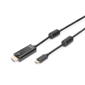 AK-300330-050-S Digitus USB Type C Gen2 Adapter / Konverterkabel, Type C auf Produktbild front M