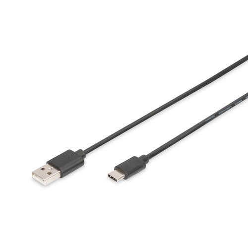 AK-300154-018-S Digitus USB Type C Verbindungskabel, Typ C auf A Produktbild