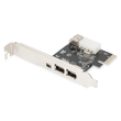 DS-30201-5 Digitus 1 x PCI Express Karte, Firewire 1394a (2+1 Port) Produktbild