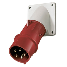 432 Mennekes MENNEKES CEE Anbaugerätestecker 16A 5p 400V 6h IP44 Produktbild front M