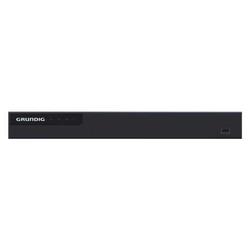 GD-RN-AC2416P Grundig 16 Kanal IP Rekorder mit integriertem 8port PoE Swi Produktbild Front View L