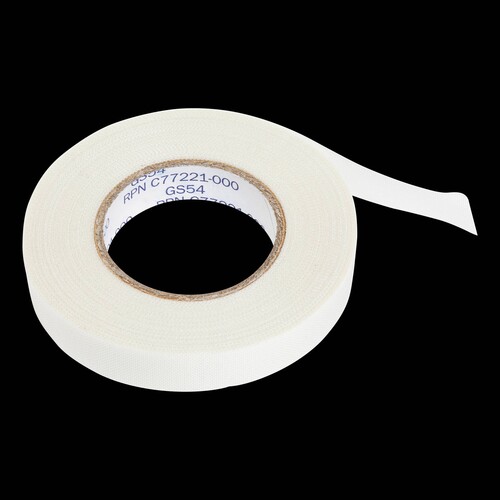 C77221-000 RAYCHEM GS-54 Glasseide Klebeband (16m/Rolle. 12,7mm breit) Produktbild Front View L