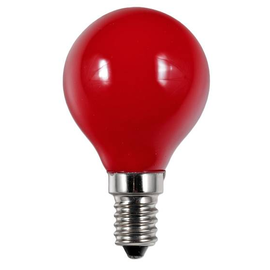 36757 Scharnberger+H. LED Tropfen Fila E14 240V 1W rot Produktbild