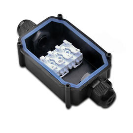 112974 Isoled Kabelverbinder IP67, Würgenippel + Push Klemme 2x4polig Produktbild front M