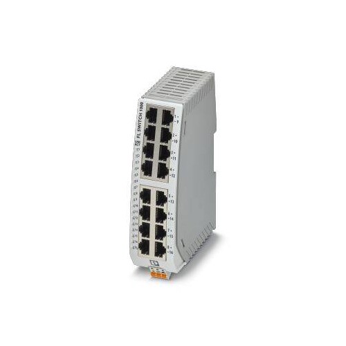 1085255 Phoenix Industrial Ethernet Switch, 16 RJ45-Ports mit 10/100 MBit/s Produktbild