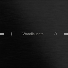 5031126 Gira Wippenset indiv. 1-fach Tastsensor 4 TS4 Alum.Schwarz Produktbild