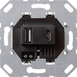 236900 Gira USB Spannungsversorgung 2f Typ A/C Einsatz Produktbild