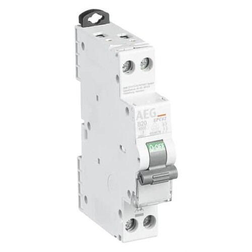 4TQA694285R0000 AEG LS 6/2/C Leitungsschutzschalter 2-polig 1TE 6A C Produktbild