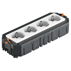 7404682 Obo UTC4 G W4 Universalträger Connect mit Wieland Stecksystem, VDE 20 Produktbild front M