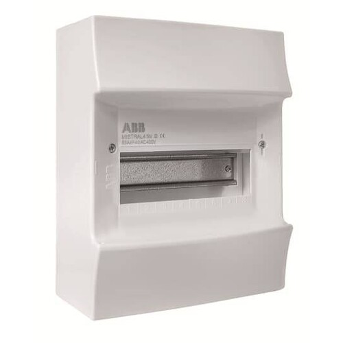 1SLM004100S3302 ABB Stromkreisverteiler IP40 8 PLE M41W108N1 Produktbild Front View L