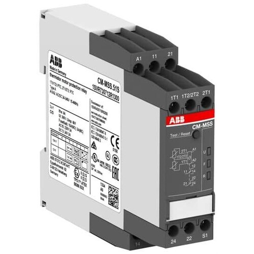 1SVR730712R1300 ABB Thermistor Motorschutzrelais CM-MSS.51S Produktbild Front View L