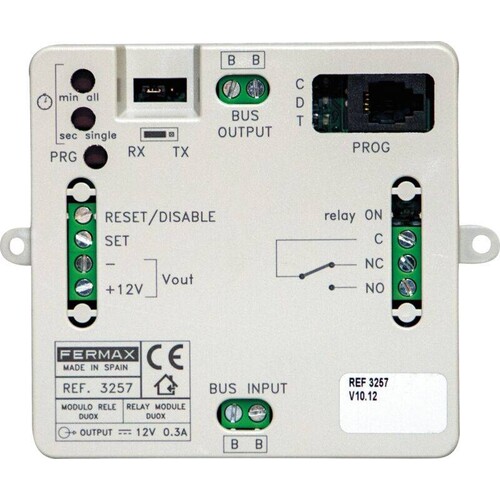 F03267 Fermax FERMAX DUOX PLUS Relais Produktbild Front View L