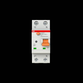 2CSA255901R9104 ABB BS/LS S ARC1 C10, 6kA, 1P+N, 2TE Produktbild