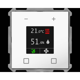 SCN-RTN63S.01 MDT Raumtemperatur Nebenstelle Smart 63, Reinweiß glänzend Produktbild