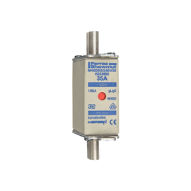 NH000GG40V80 MERSEN NH-Sicherung gG Gr.000 400VAC 80A spgfü DKM Produktbild