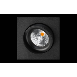 901253 SG Leuchten JUNISTAR SQUARE ISOSAFE DimToWarm schwarz 6W LED 2000-2 Produktbild