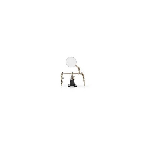 HETH110BK Nedis Dritte Hand mit Lupe Produktbild Front View L