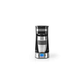 KACM310FBK Nedis Ein Tassen Kaffeemaschine | Doppelwandiger Reisebe Produktbild