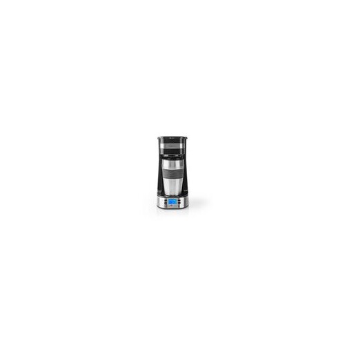 KACM310FBK Nedis Ein Tassen Kaffeemaschine | Doppelwandiger Reisebe Produktbild Front View L