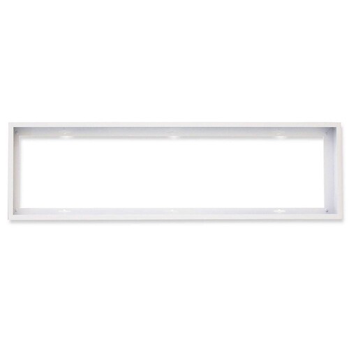 114607 Isoled Aufbaurahmen weiß RAL 9016 für LED Panel 300x1200 Schnellmontage Produktbild