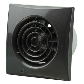 50081 SIKU SIKU 100 QUIET T1 BLACK, Ventilator, DM 100 mm, Kugellager, Fron Produktbild front M