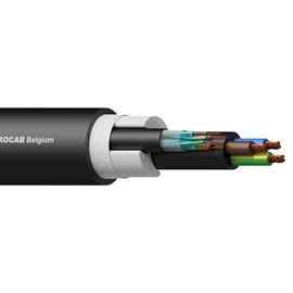 606710 Procab PNC2517/01 CAT7 S / FTP & 3G2.5 Netzkabel, 100m SPERRGUT Produktbild front M