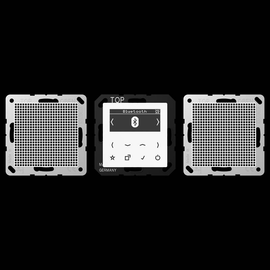 DABA2BTWW Jung Smart Radio DAB+ mit Bluetooth   Set St Produktbild