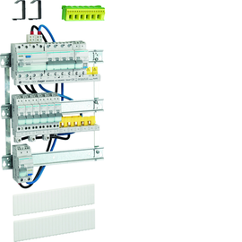 VZ36AP250 Hager Wohnungspaket QC FI/3+N/AFDD/6x1+N/FI-LS Produktbild front M