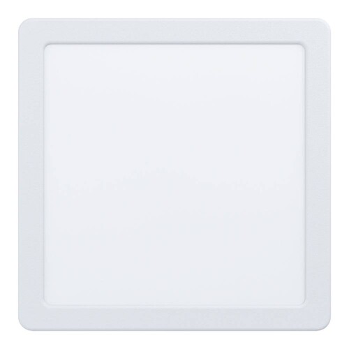 99164 Eglo LED EINBAUSPOT 215X215 WEISS 16W 1800LM/3000KFUEVA 5 Produktbild Front View L