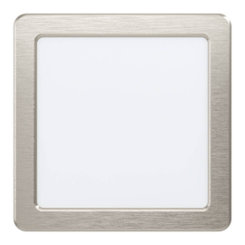 99168 Eglo LED EINBAUSPOT 165X165 NICKEL 12W 1200LM/3000KFUEVA 5 Produktbild