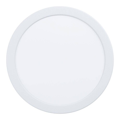 99193 Eglo LED EINBAUSPOT Ø215 WEISS 16W 1800LM/3000KFUEVA 5   DIMMBAR Produktbild Front View L