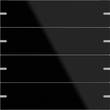 502405 Gira Wippenset Tastsensor 4 TS4 G schwarz 4-fach Produktbild