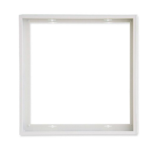 114605 Isoled Aufbaurahmen weiß RAL 9016 für LED Panel 600x600, Schnellmontage Produktbild