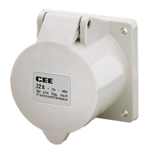 2997A Mennekes Anbaudose, 32A5p1h  50 500V, IP44 Produktbild Front View L