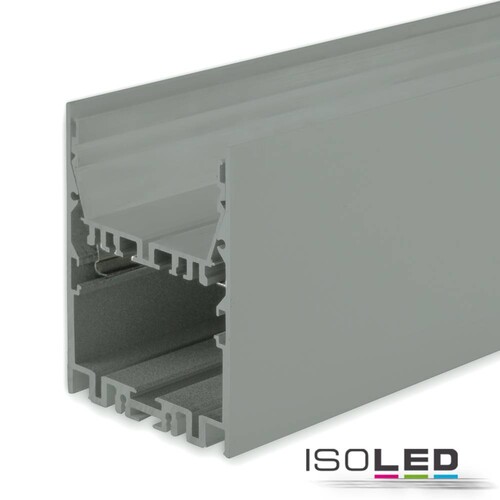 114390 Isoled LED Leuchtenprofil LAMP40 Up+Down Aluminium silber pulverbeschich Produktbild