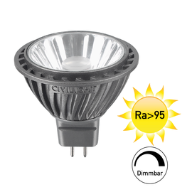 10002221 Civilight CL MR H3DMR16 36 750/925 HALED MR16,7W,900cd/345lm,Ra95, Produktbild front M