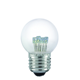 10007004 Civilight SP DL G45K 30 E27/022 RL LED Golfball klar,1W,30lm,2.200K,360 Produktbild front M