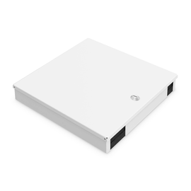 DN-96800M-2 Digitus LWL Wandmontage Unibox, Medium 280 x 320 x 54 mm, grau Produktbild front M