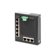 DN-651127 Digitus Industrial 8 Port Gigabit Flat Switch DIN rail, erweitert Produktbild