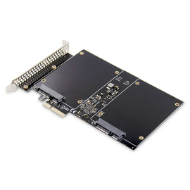 DS-33160 Digitus SATAIII RAID PCIexpress Add On card 2 channel for 2.5 HDD/SSD Produktbild