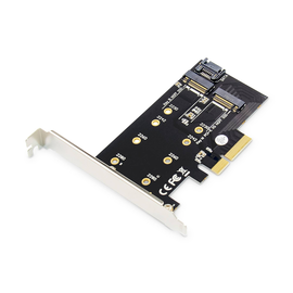 DS-33170 Digitus M.2 NGFF/NVMe SSD PCIexpress Add On card supports B, M an Produktbild