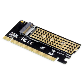 DS-33171 Digitus M.2 NVMe SSD PCIexpress Add On card x16 supports M Key, size 80 Produktbild