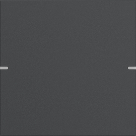 5021928 Gira Wippenset Tastsensor 4 TS4 Anthrazit(lack.) 1-fach Produktbild front M