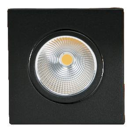 1856776323 Nobile 5068Q ECO Flat 8W schwarz matt 3000K 38° 350mA Produktbild