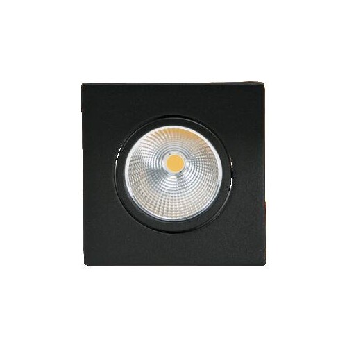 1856776323 Nobile 5068Q ECO Flat 8W schwarz matt 3000K 38° 350mA Produktbild