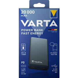 57983101111 Varta Power Bank Fast Energy 20000 Produktbild