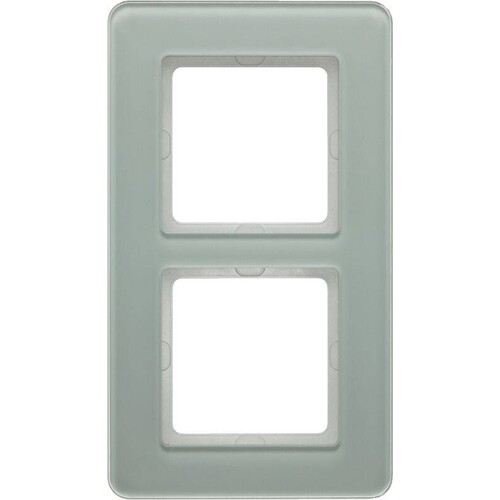 10126079 Berker Rahmen Berker Q.7 Glas polarweiß Produktbild