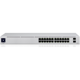 USW-24-POE Ubiquiti UniFi 24Port Gigabit Switch 2xSFP Produktbild